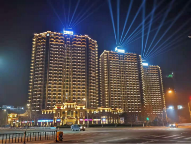 威(wei)海市(shi)華瀚大湖(hu)公館樓體及週邊景(jing)觀亮化工程